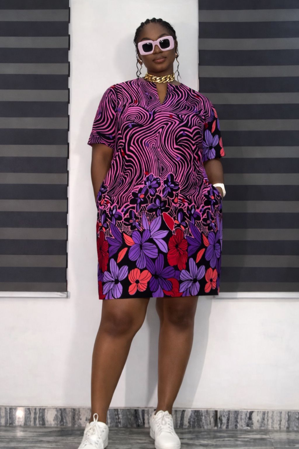 Amethyst Blossom Dress